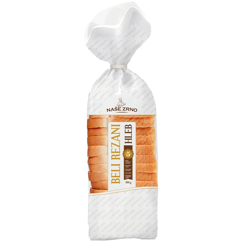 Hleb beli seceni Tvojih 5 minuta 500g