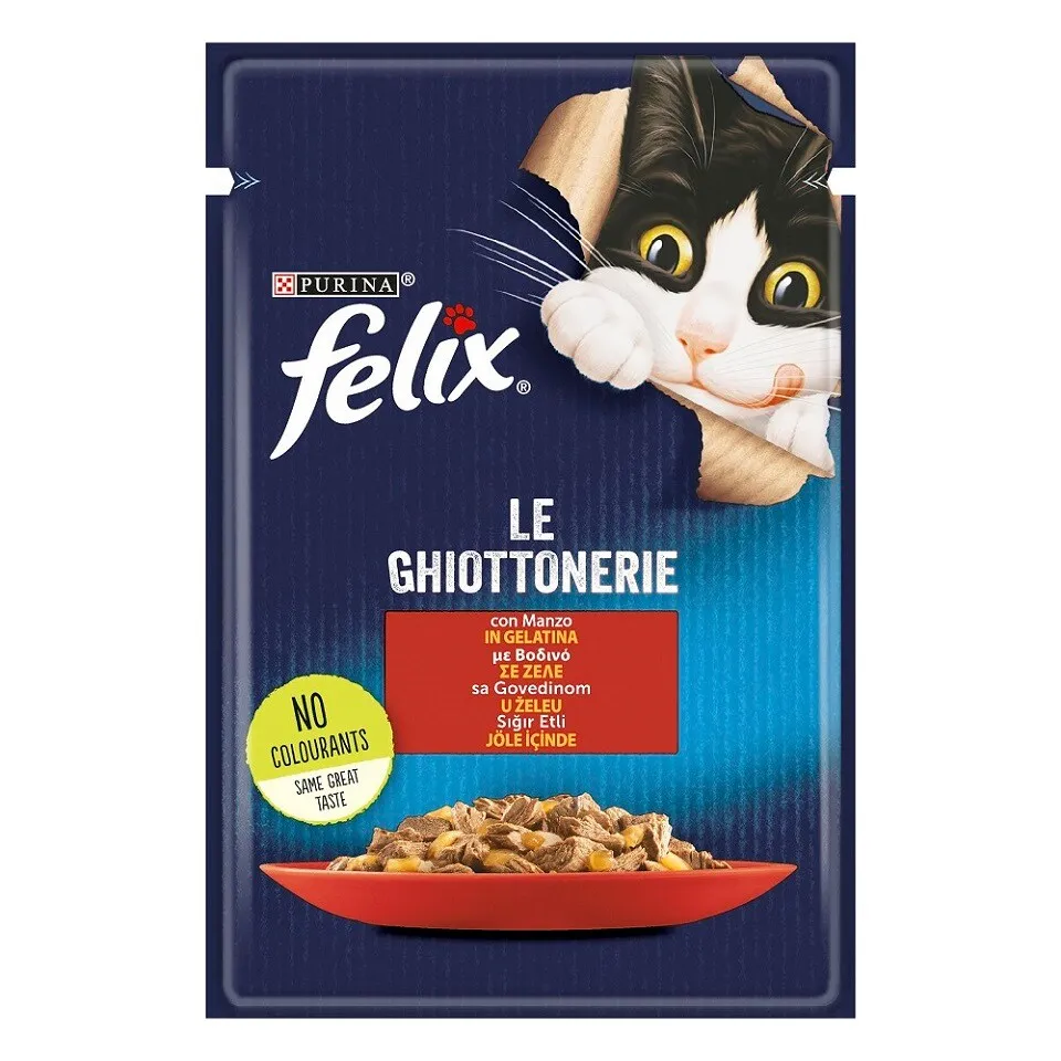 Hrana za macke govedina Felix 85g