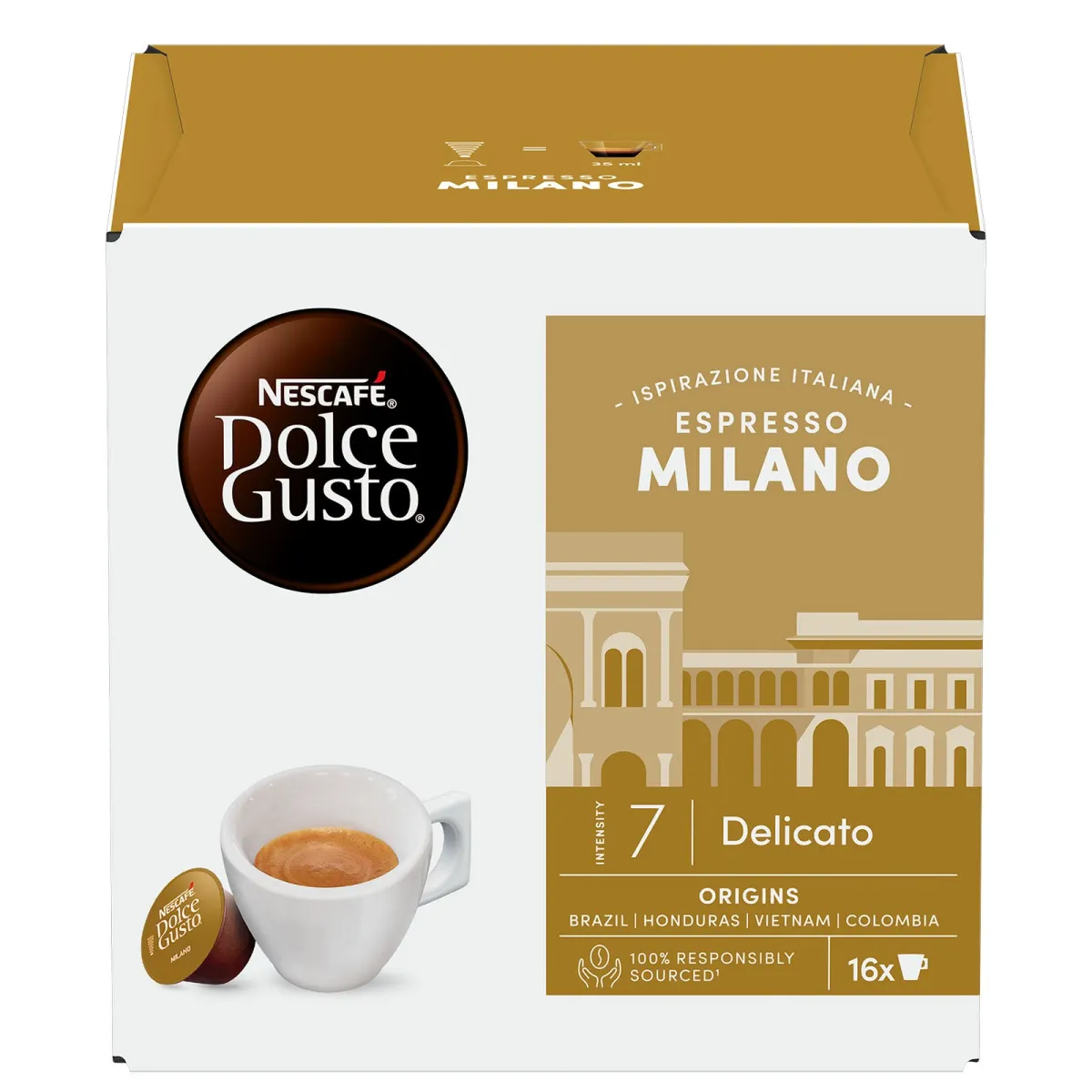 Kafa Dolce Gusto Milano Nescafe 99,2g
