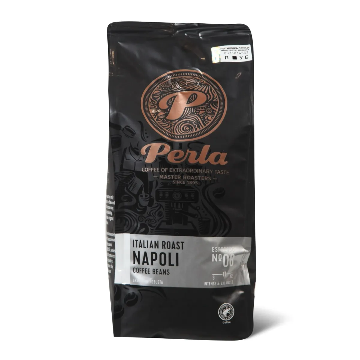 Kafa zrno Napoli Perla 500g