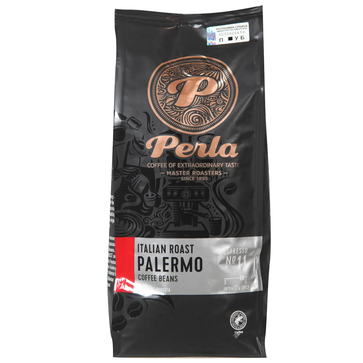 Kafa zrno Palermo Perla 500g