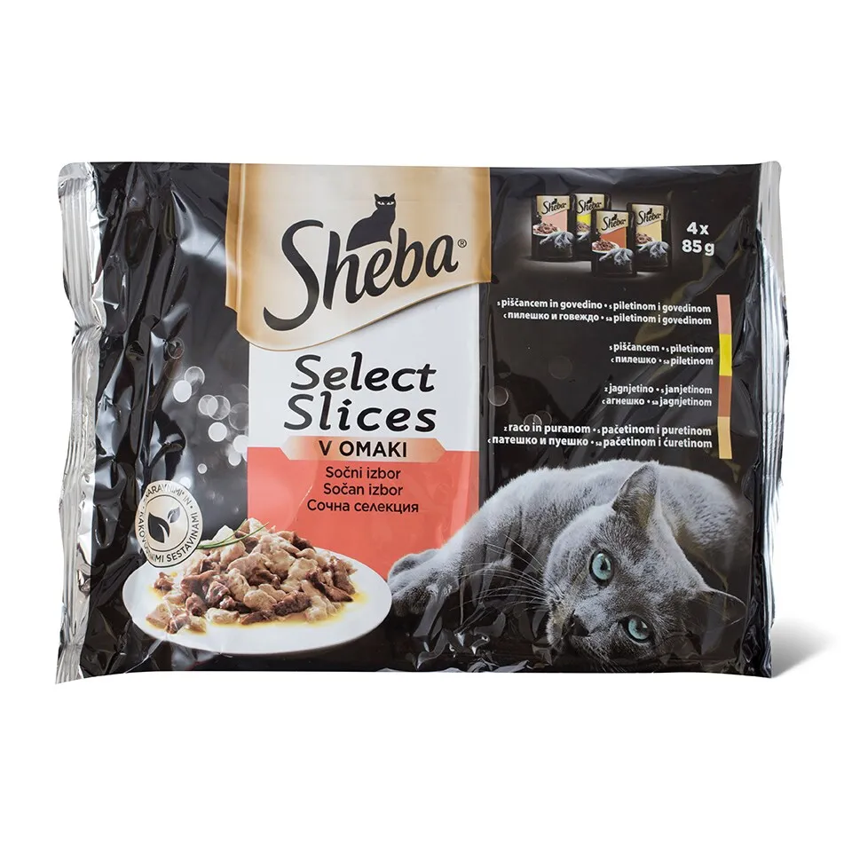 Kesice mesani izbor u sosu Sheba 4x85g