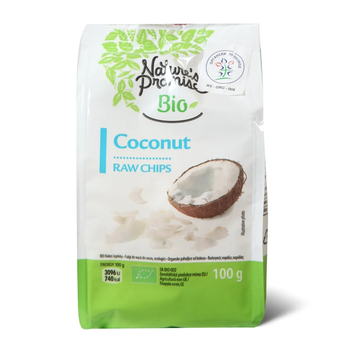 Kokos pahuljice Nature's Promise BIO100g