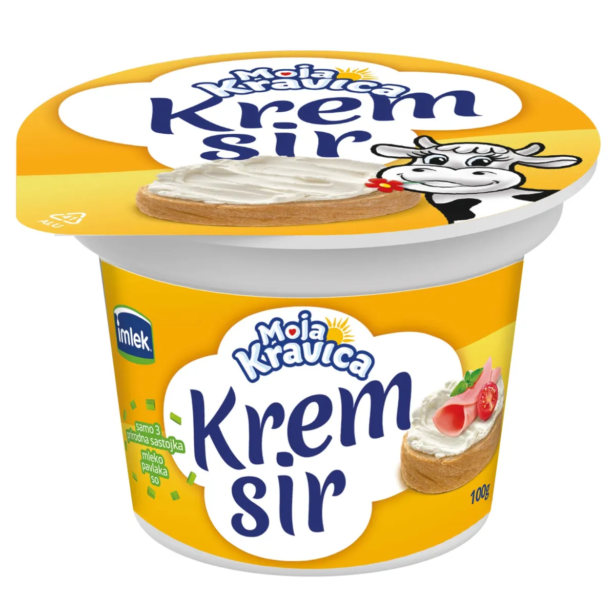 Krem sir Moja kravica 100g