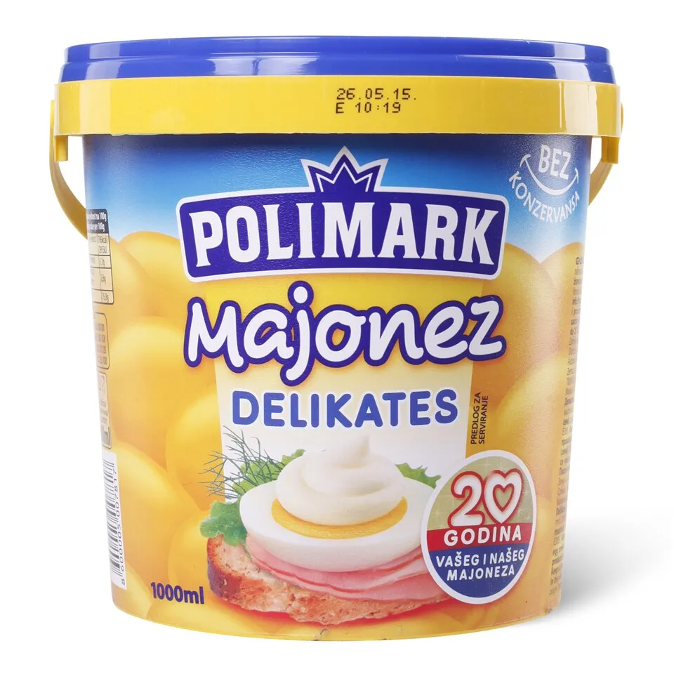 Majonez delikates Polimark kantica 1L