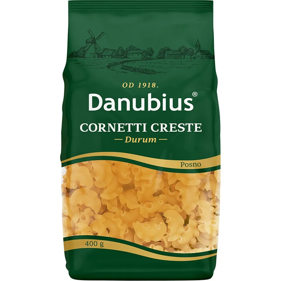 Makarona kratka Cornetti Danubius 400g
