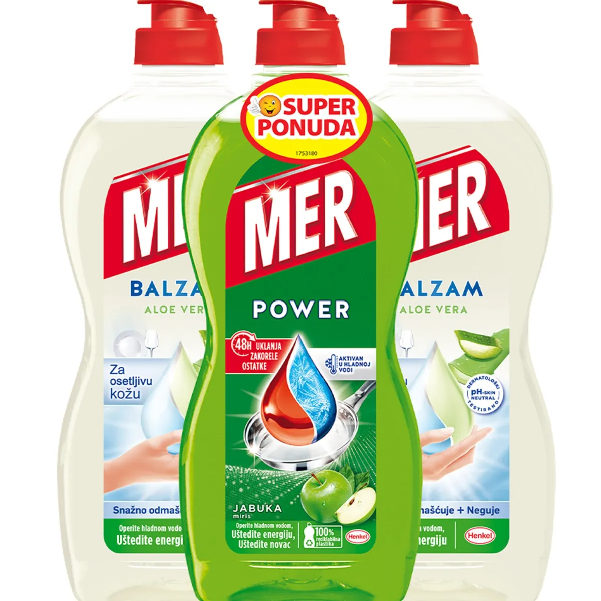 Mer triopack 3x450ml