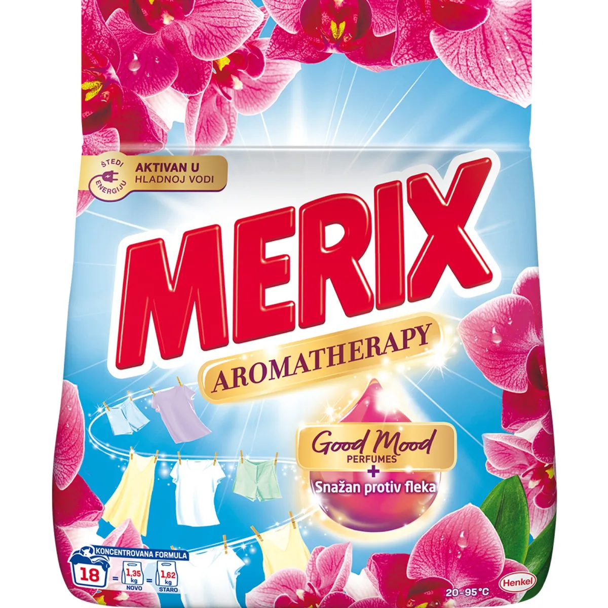 Merix AT Orhideja prasak 1,35kg 18WL