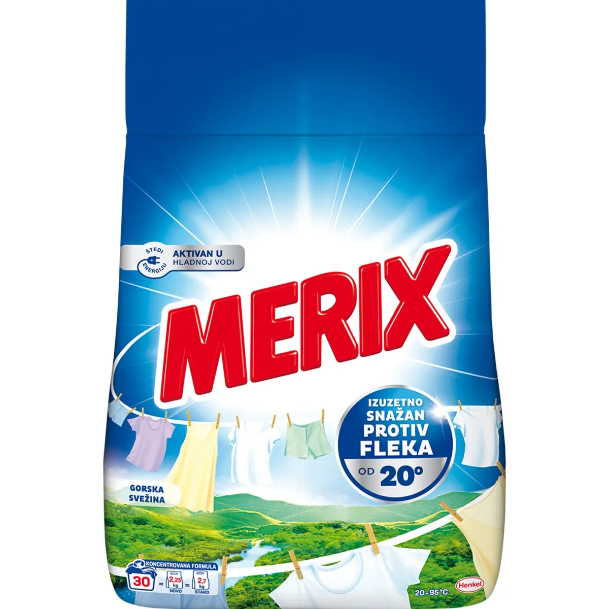 Merix Gorska Svezina prasak 2,25kg 30WL