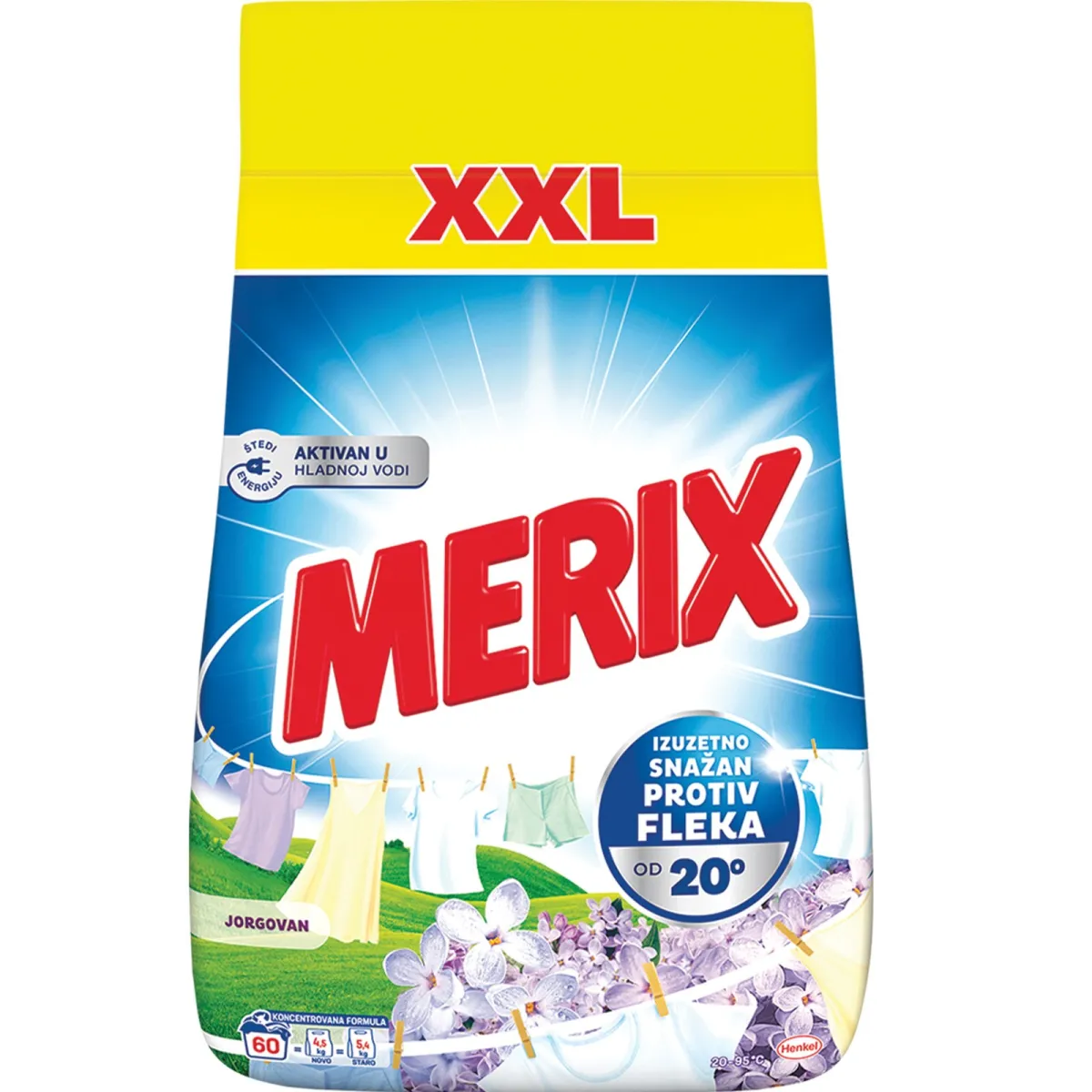 Merix Jorgovan prasak 4,5kg 60WL