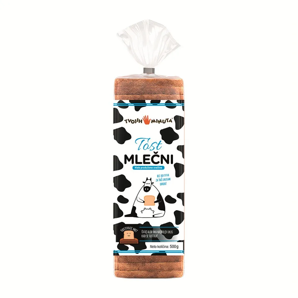Mlecni tost T5M 500gr