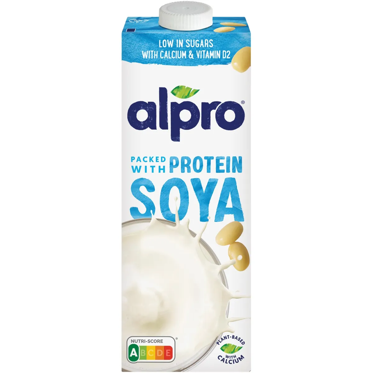 Mleko natural sa kalcijum.Alpro Soya 1L