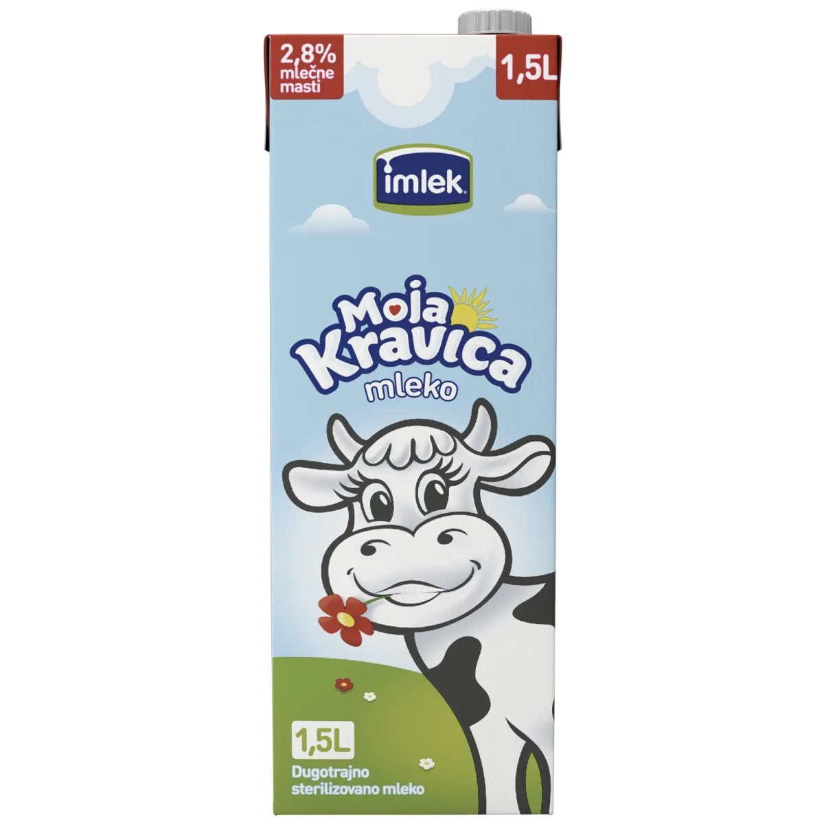 Mleko ster.2.8%mm Moja Kravica 1.5L TB
