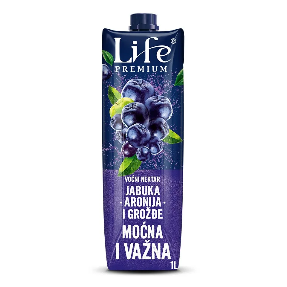 Nektar aronija vit.C Life 1l