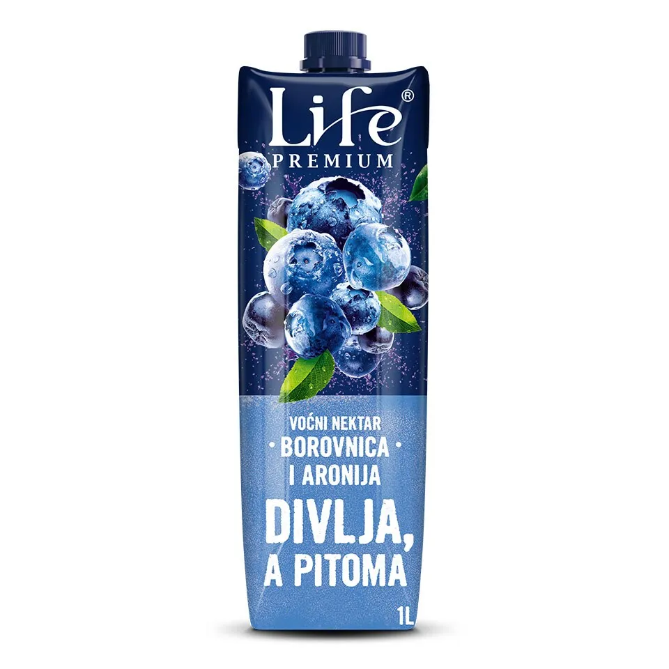 Nektar borovnica Nectar Life 1l