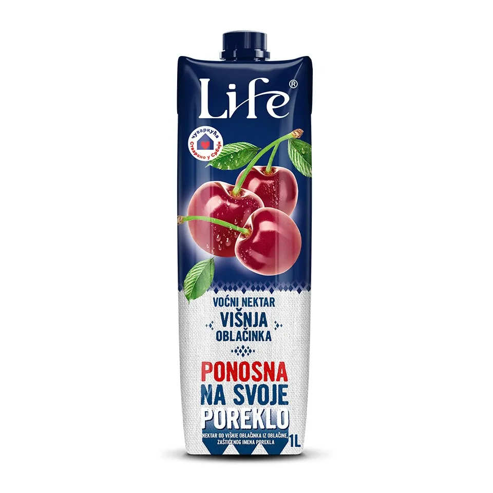 Nektar visnja kas.50% prem.Nectar Life1l