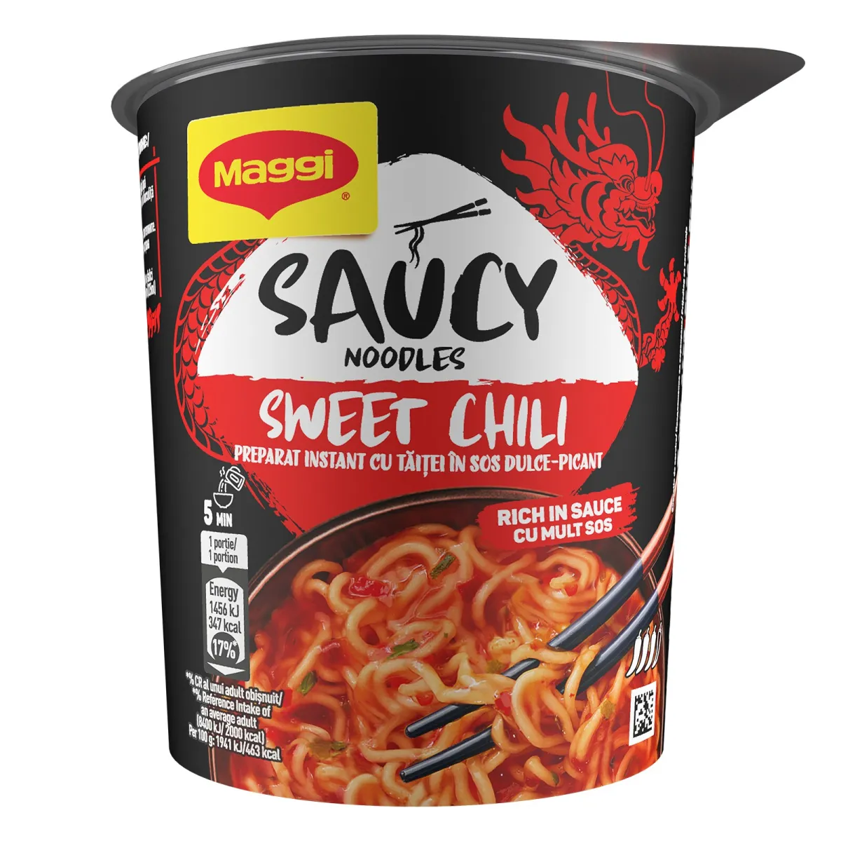 Nudle Saucy-Sweet chili cas.Maggi 75g