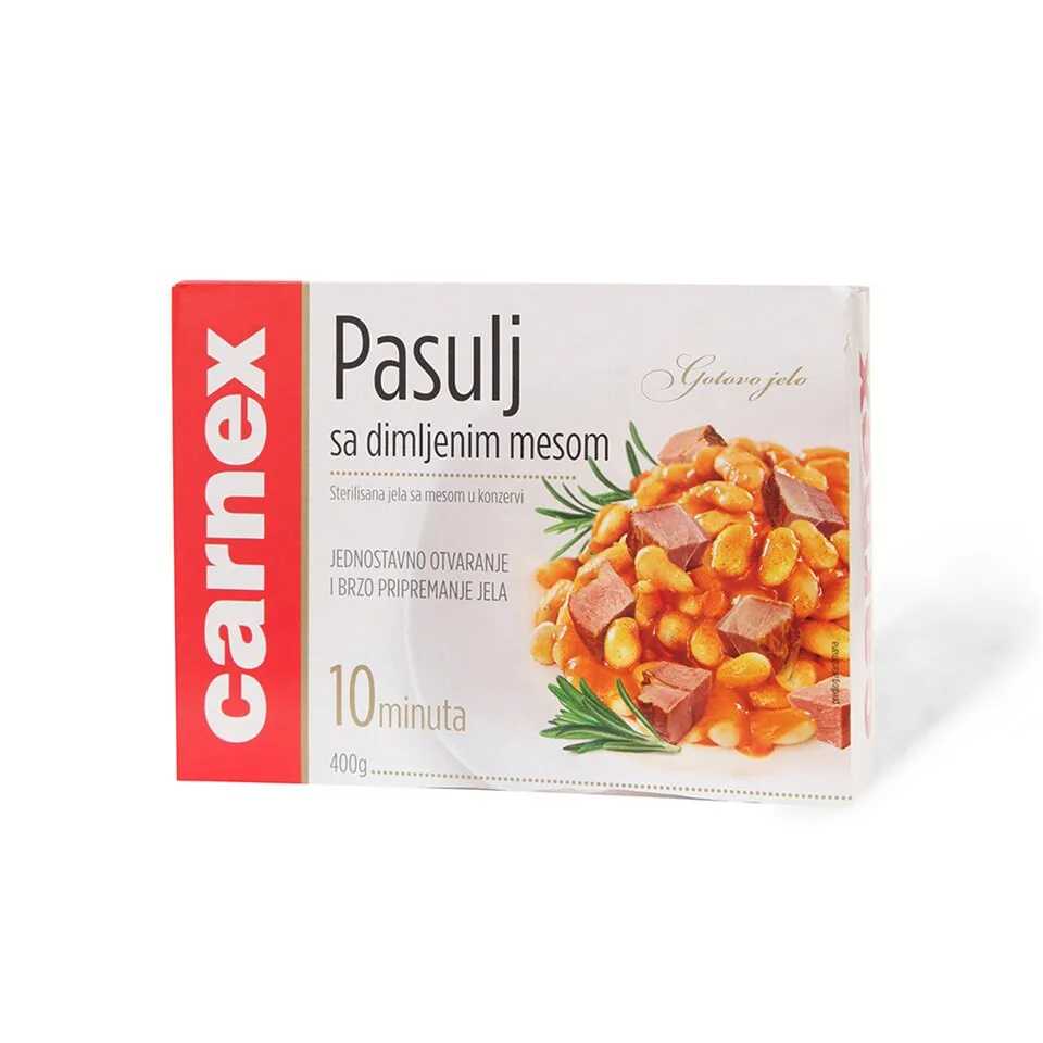 Pasulj sa dimljenim mesom Carnex 400g