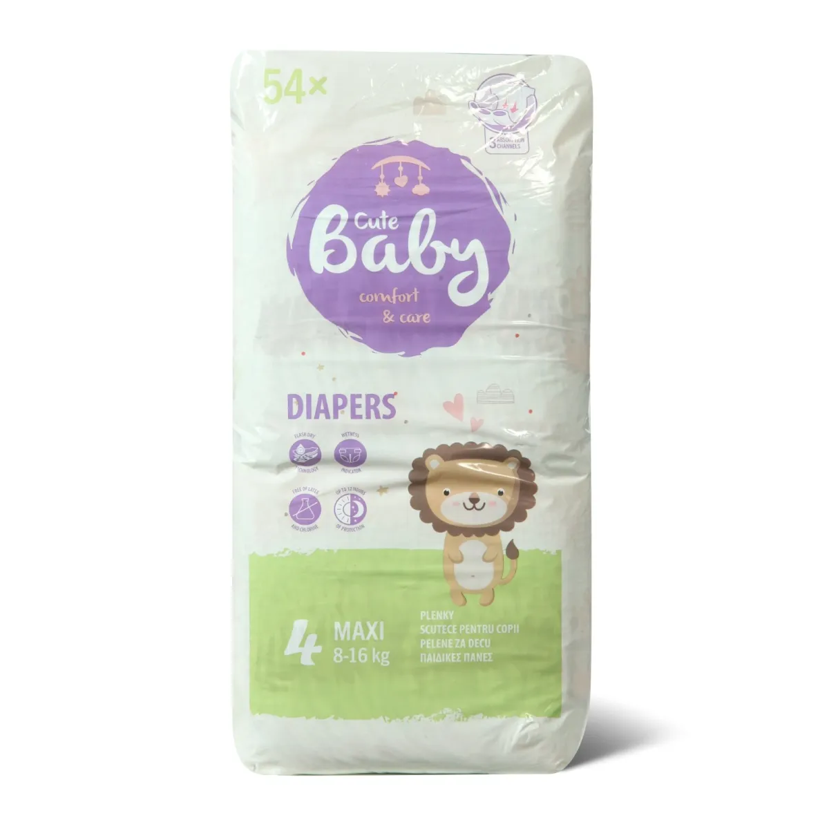 Pelene Maxi 4.8-16kg Cute Baby 54/1