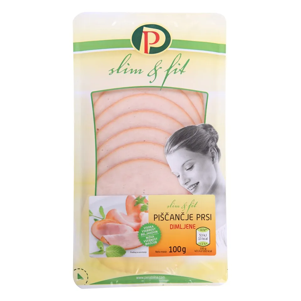 Pileca prsa dimlj.narezak slajs 100g PP