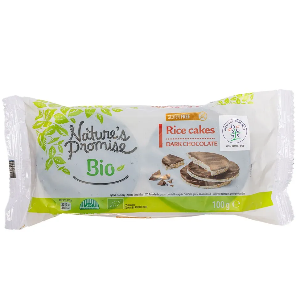 Pirinc.galete crna cokol.BIO GF NP 100g