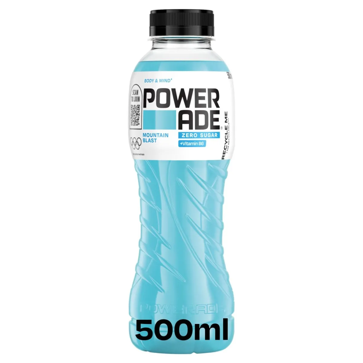 Powerade Mountain Blast Zero 0,5l PET