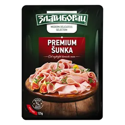 Premium sunka slajs 125g Zlatiborac