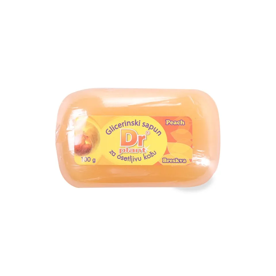 Sapun glicerinski breskva Dr Plant 100g