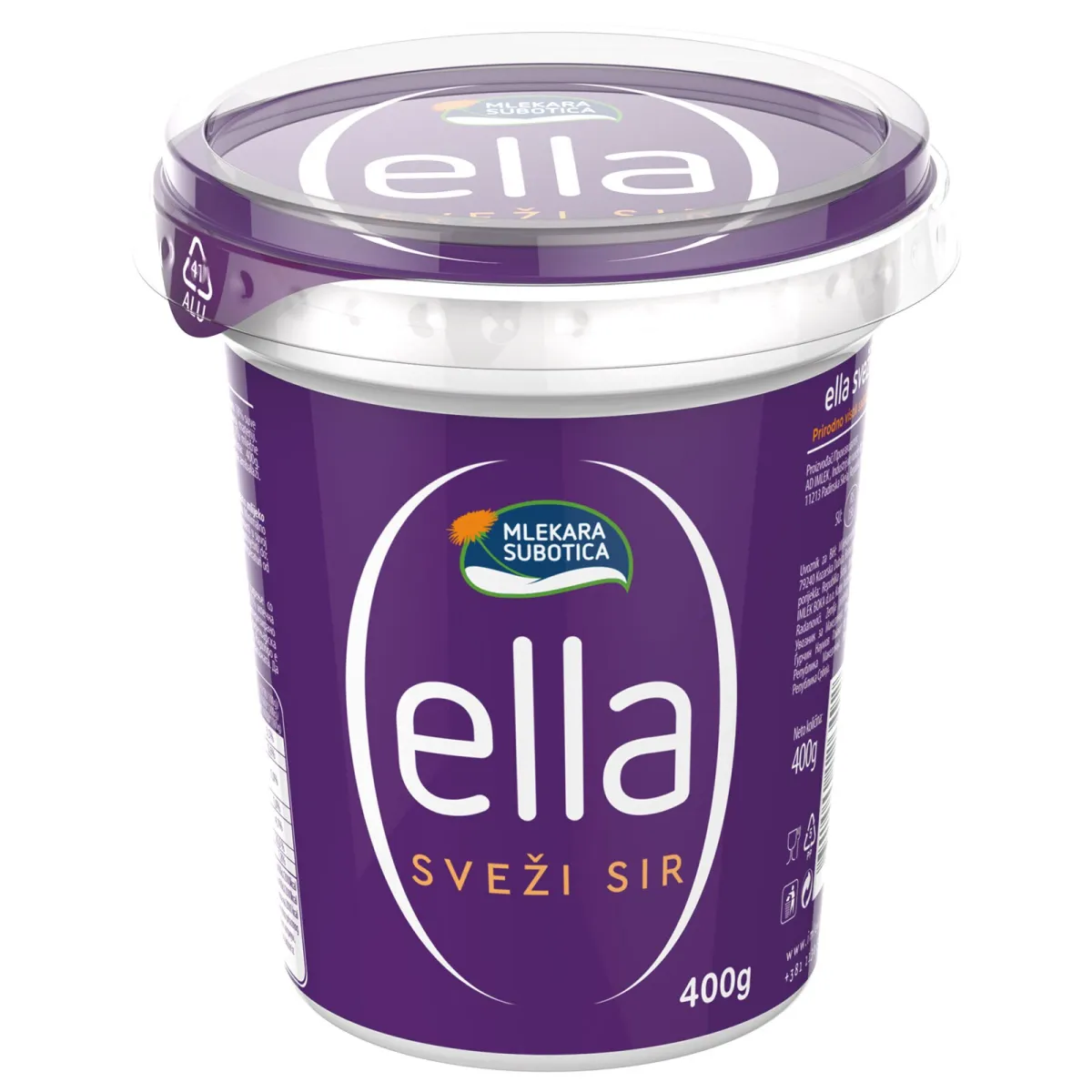 Sir svezi Ella 400g