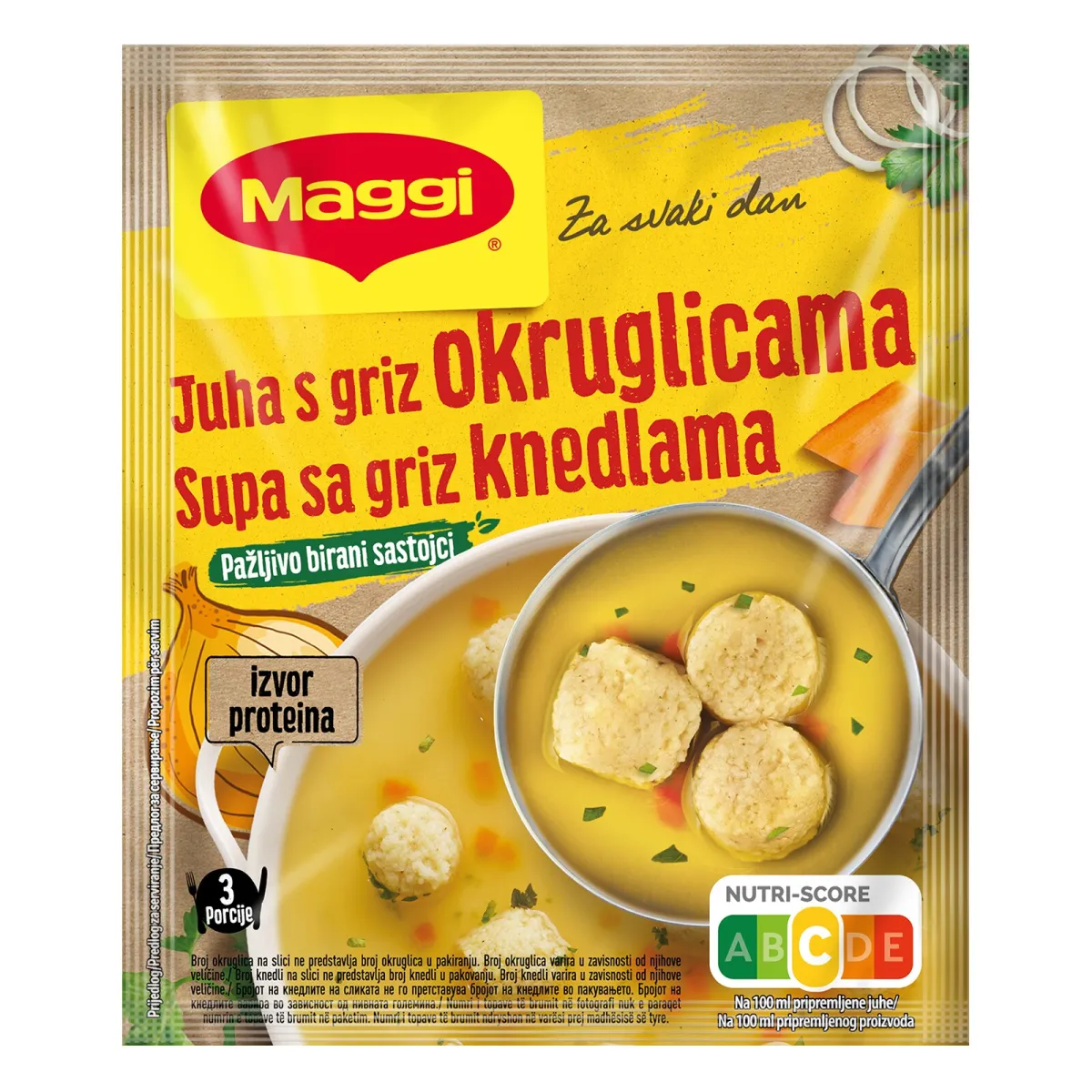 Supa griz knedle Maggi 47g