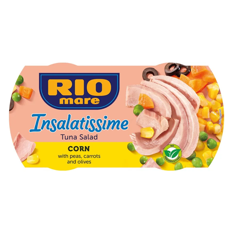 Tunj.u salati sa kukuruz.Rio Mare 2x160g
