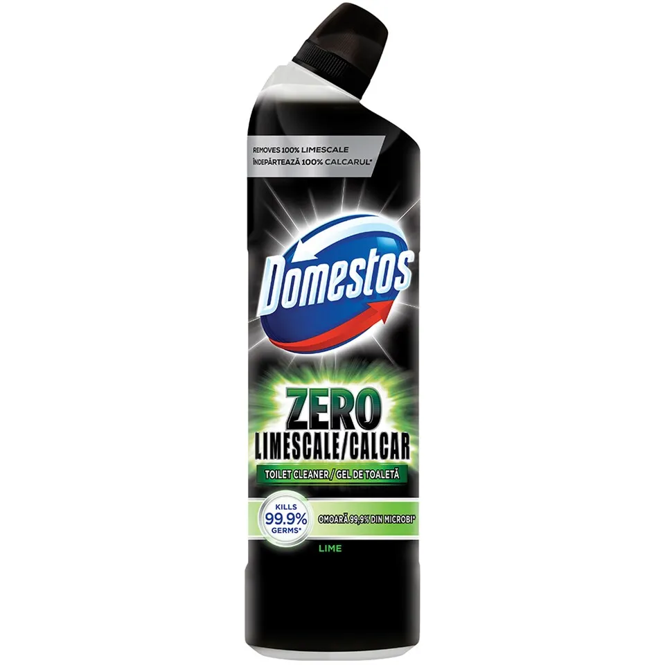 WC gel Domestos Zero Lime 750ml