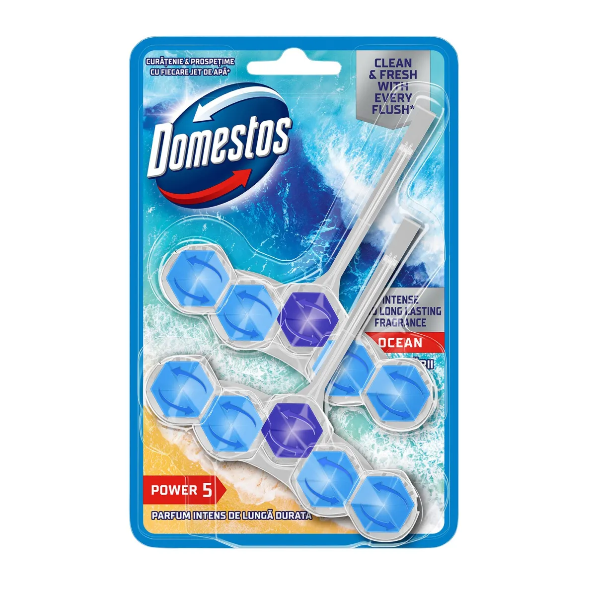WC osvezivac Domestos Okean 2X50g