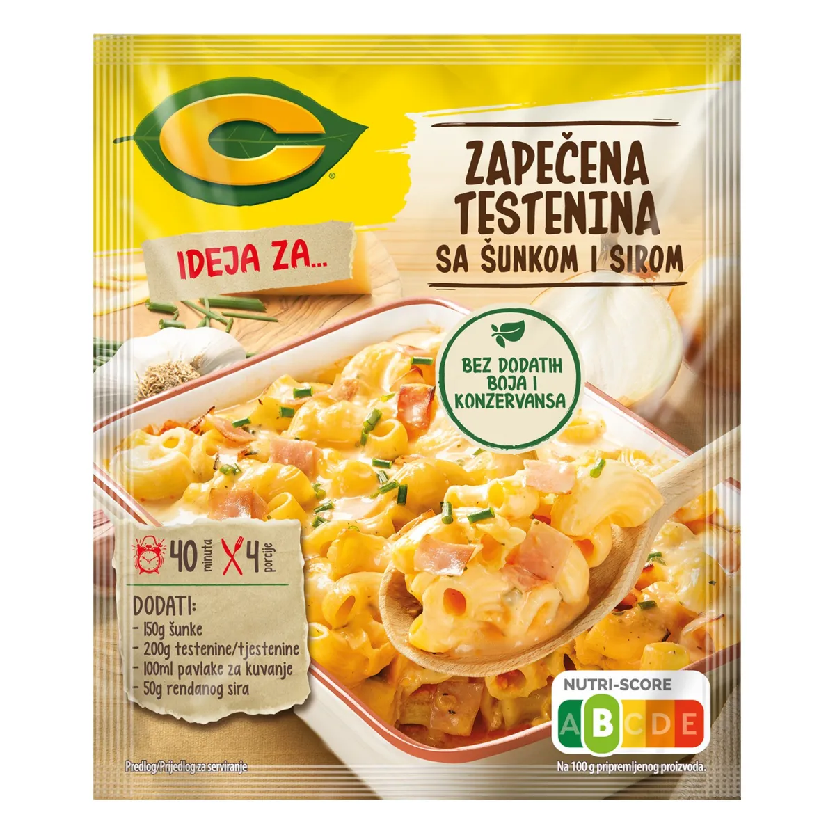 Zacin zap.test.sa sunkom i sirom C 39g