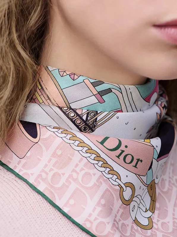 CHRISTIAN DIOR ešarpa