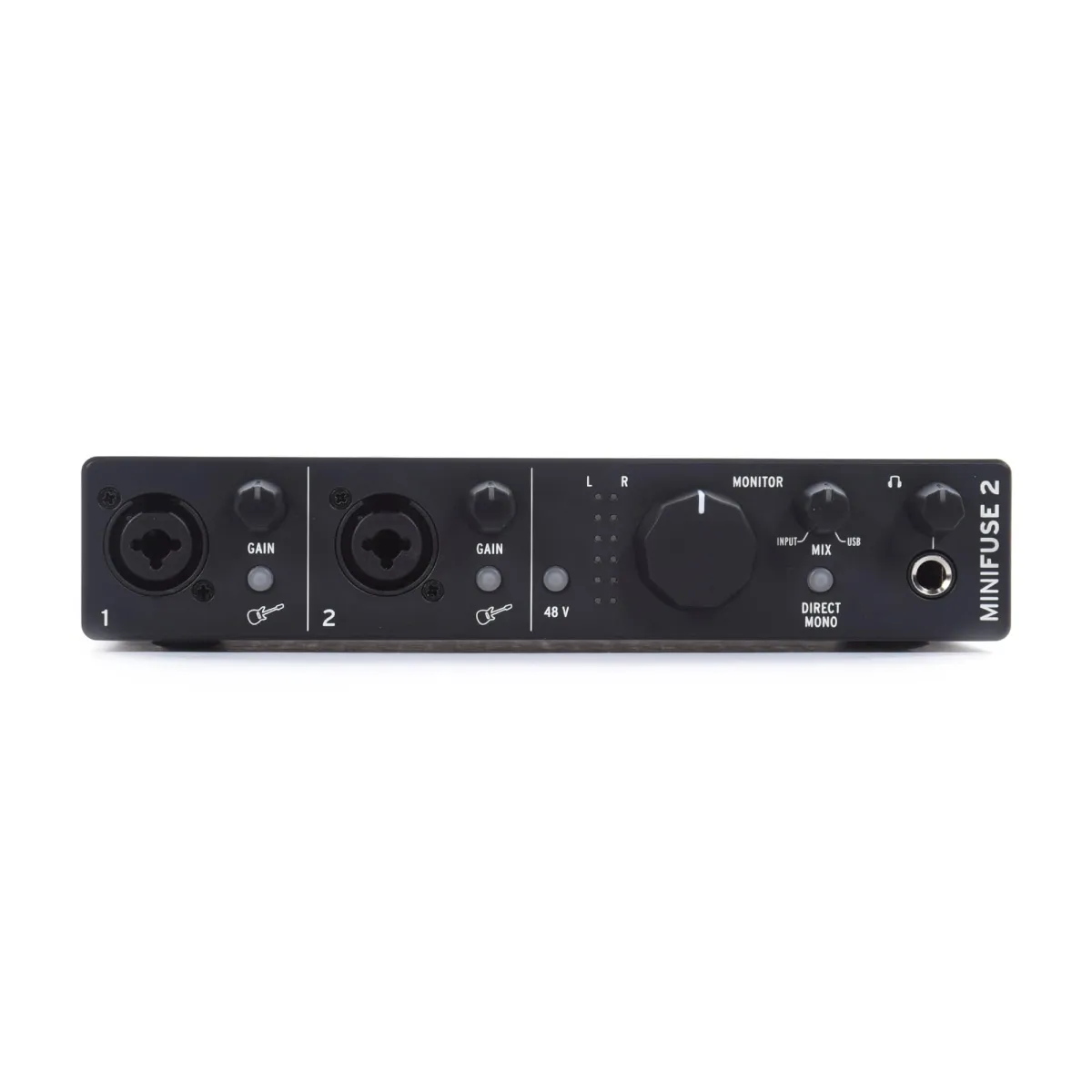 Arturia MiniFuse 2 Black – USB-C audio/MIDI interfejs sa 2 ulaza i softverskim paketom