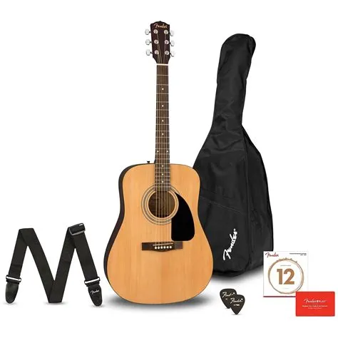 Fender FA-115 Dreadnought Pack V2 Walnut Fingerboard Natural Akustični Paket