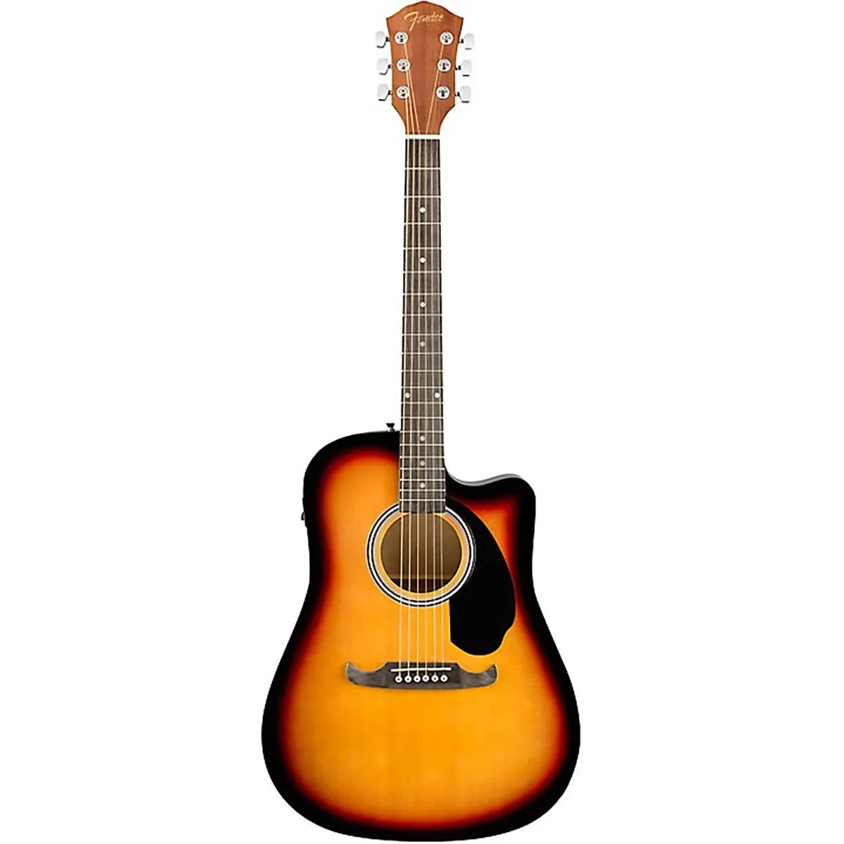 Fender FA-125CE Dreadnought Walnut Fingerboard Sunburst II Elektro-Akustična Gitara