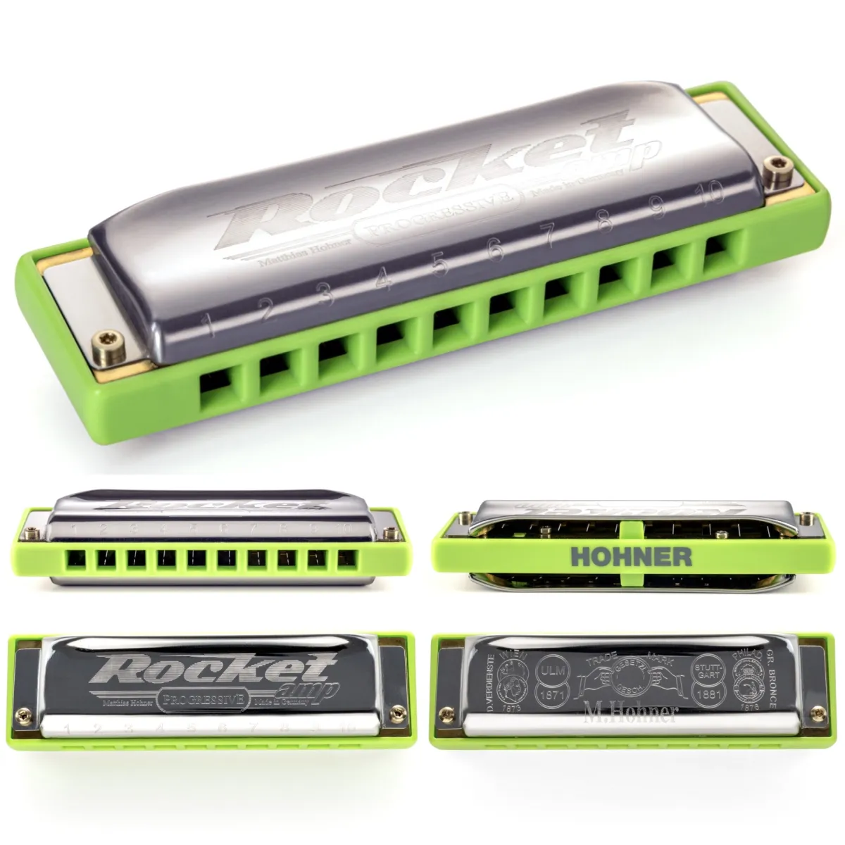 Hohner Rocket Amp A-Major – Usna harmonika