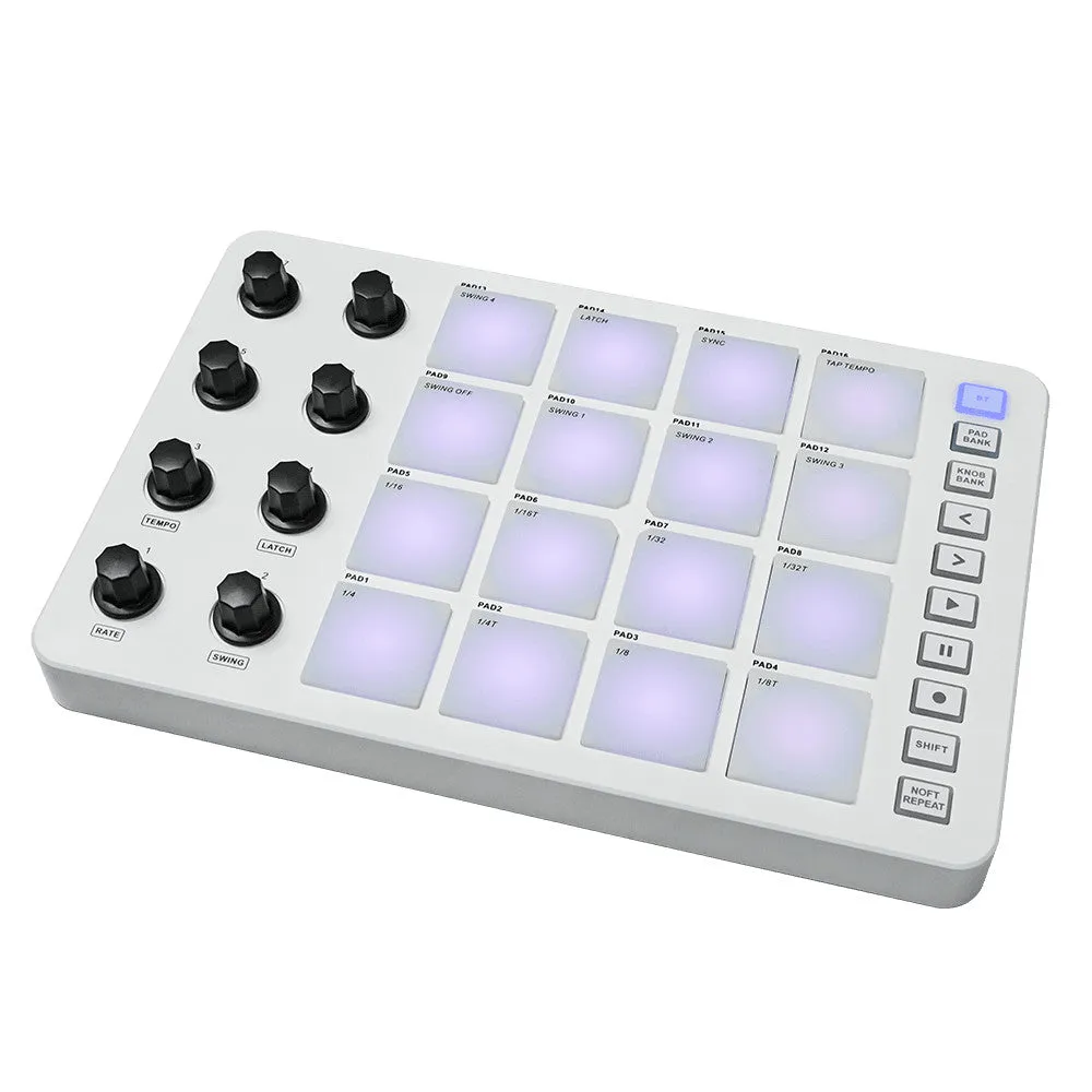 M-VAVE SMC-PAD Bežični Bluetooth MIDI Controller sa Padovima