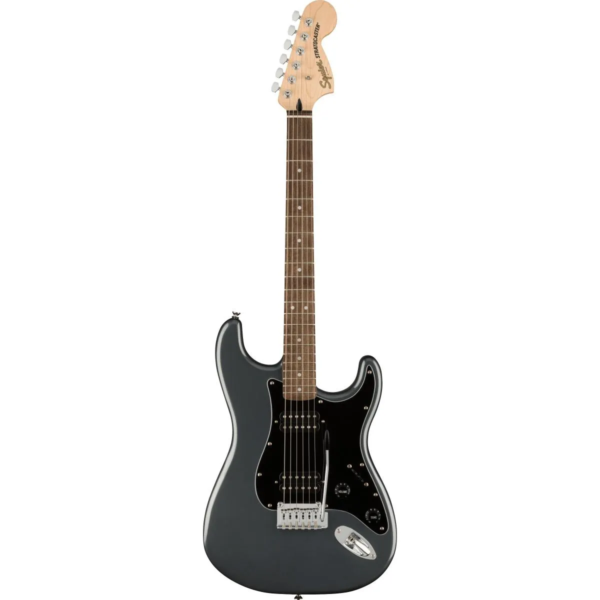 SQUIER by FENDER Affinity Series™ Stratocaster® HH LRL Charcoal Frost Metallic Električna gitara