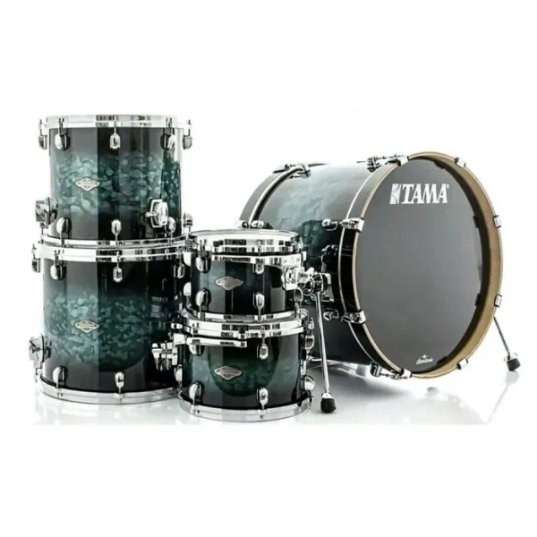 Tama MBS42S-MSL Starclassic Performer – Maple/Birch Shell Pack Molten Steel Blue BurstF