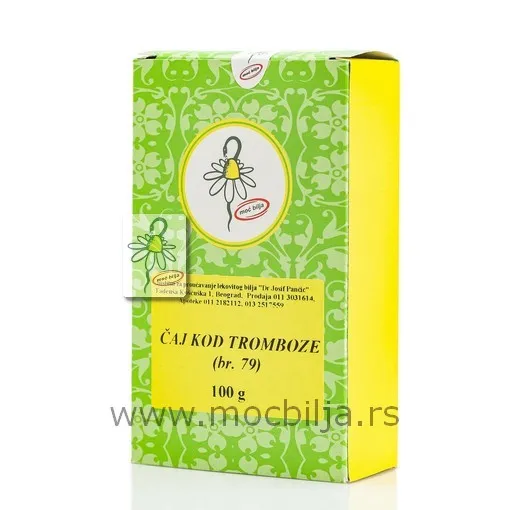 Čaj br. 79 – Čaj kod tromboze 100 g ET