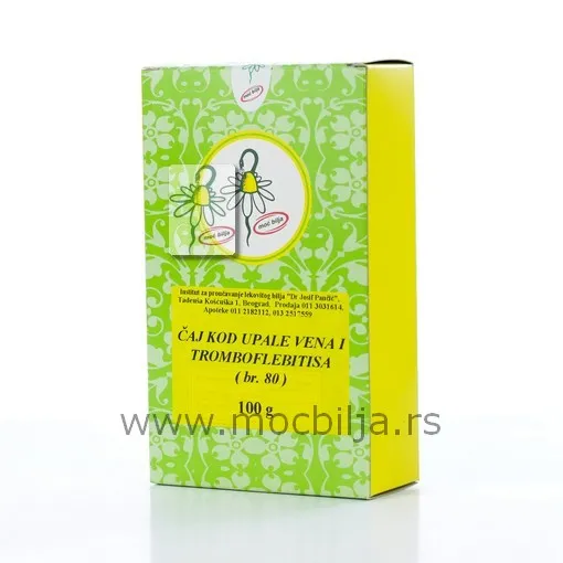Čaj br. 80 – Čaj kod tromboflebitisa 100 g ET