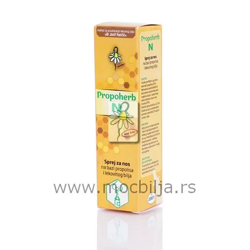 Propoherb N 30 ml – Sprej za nos na bazi propolisa i lekovitog bilja