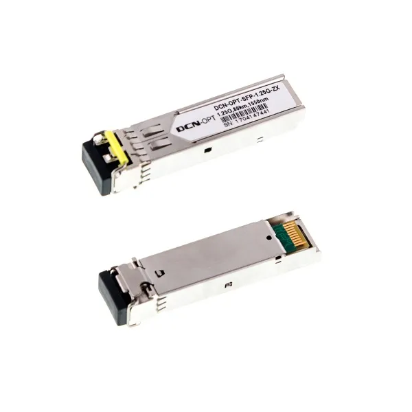 SFP modul 1.25Gb/s 1000Base-ZX singlemode 1550nm dometa do 80km, LC konektori, DDM/DOM za SNMP protokol, alarm u slučaju prekida komunikacije, nadgledanje primljene i poslate snage, temperature i napona (TC-SFP-1G-ZX)