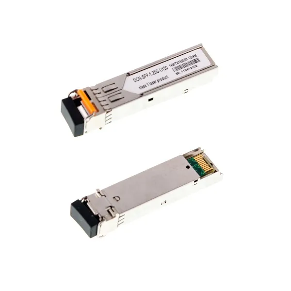 SFP modul bi-direkcioni WDM 1.25Gb/s 1000Base-BX-U singlemode 1490nm TX / 1550nm RX dometa do 120km preko 1 fibera, LC, DDM/DOM za SNMP, alarm kod prekida veze, nadgledanje snage, temperature i napona (TC-SFP-1G-BX-120U)