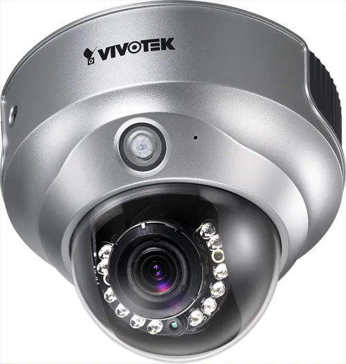 Vivotek FD8161 dome dan-noć IP kamera, 2 Mega Pixel, 30 fps, IR LED do 15m, 3-9mm Vari-focal, Auto-iris, H.264+MPEG4+MJPEG Multi Adaptive Streaming, ePTZ, lokalno snimanje, mikrofon, DI+DO, PIR senzor, anti-tamper, PoE