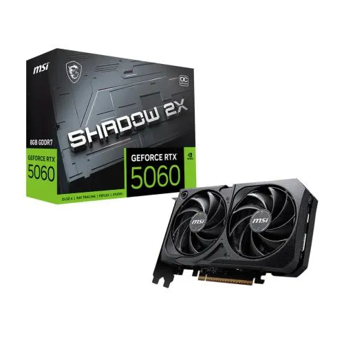 MSI GeForce RTX™ 5060 8G SHADOW 2X OC – G5060‑8S2C
