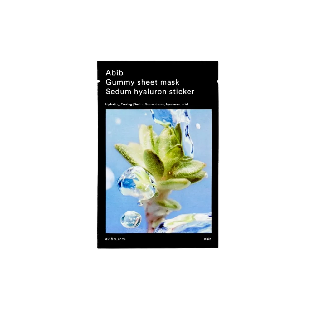 Gummy Sheet Mask Sedum Hyaluron Sticker